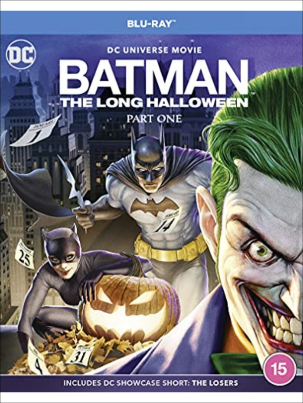Batman: The Long Halloween Part 1 Blu-ray 2021 Region Free DC Animated Movie
